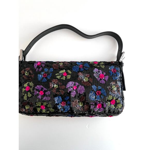 Fendi floral sequin baguette - Picture 3 of 5